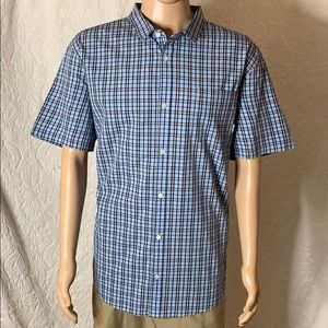 Quicksilver striped button down